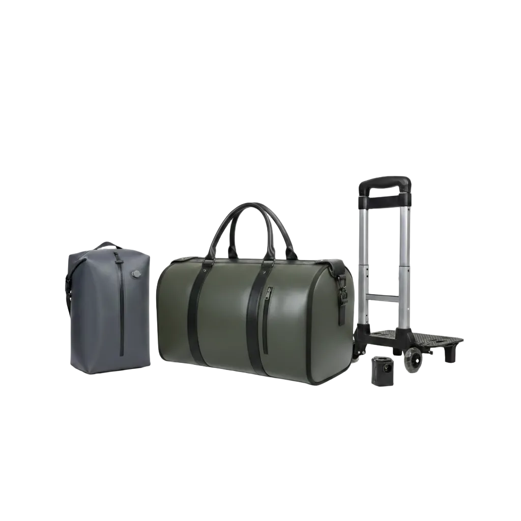 Olive Duffel Bag riesig